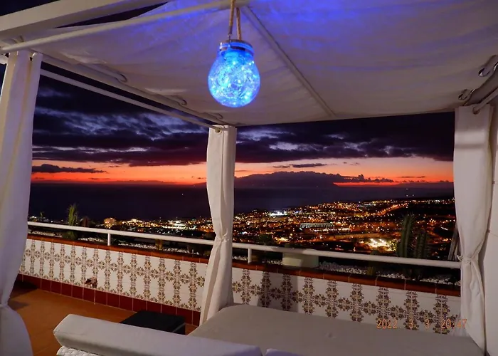 Premium Penthouse 105m2,bali Bed,heated Pool,best Sunsets Costa Adeje (Tenerife)